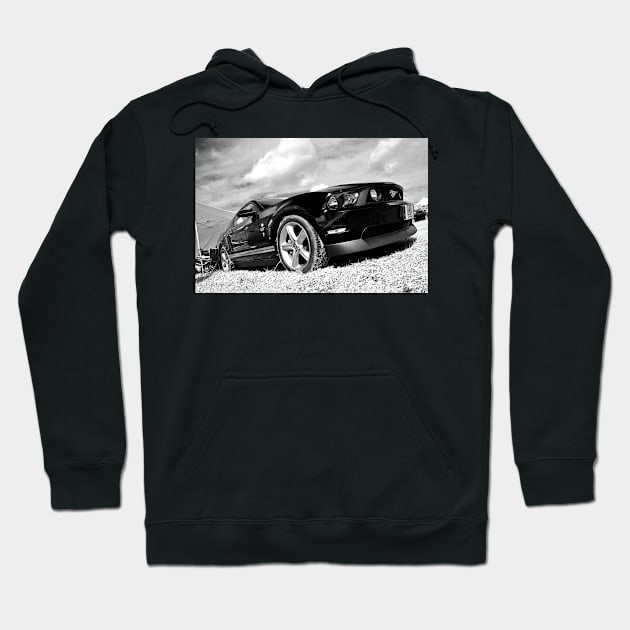 Ford Mustang GT Sports Motor Car Hoodie by AndyEvansPhotos